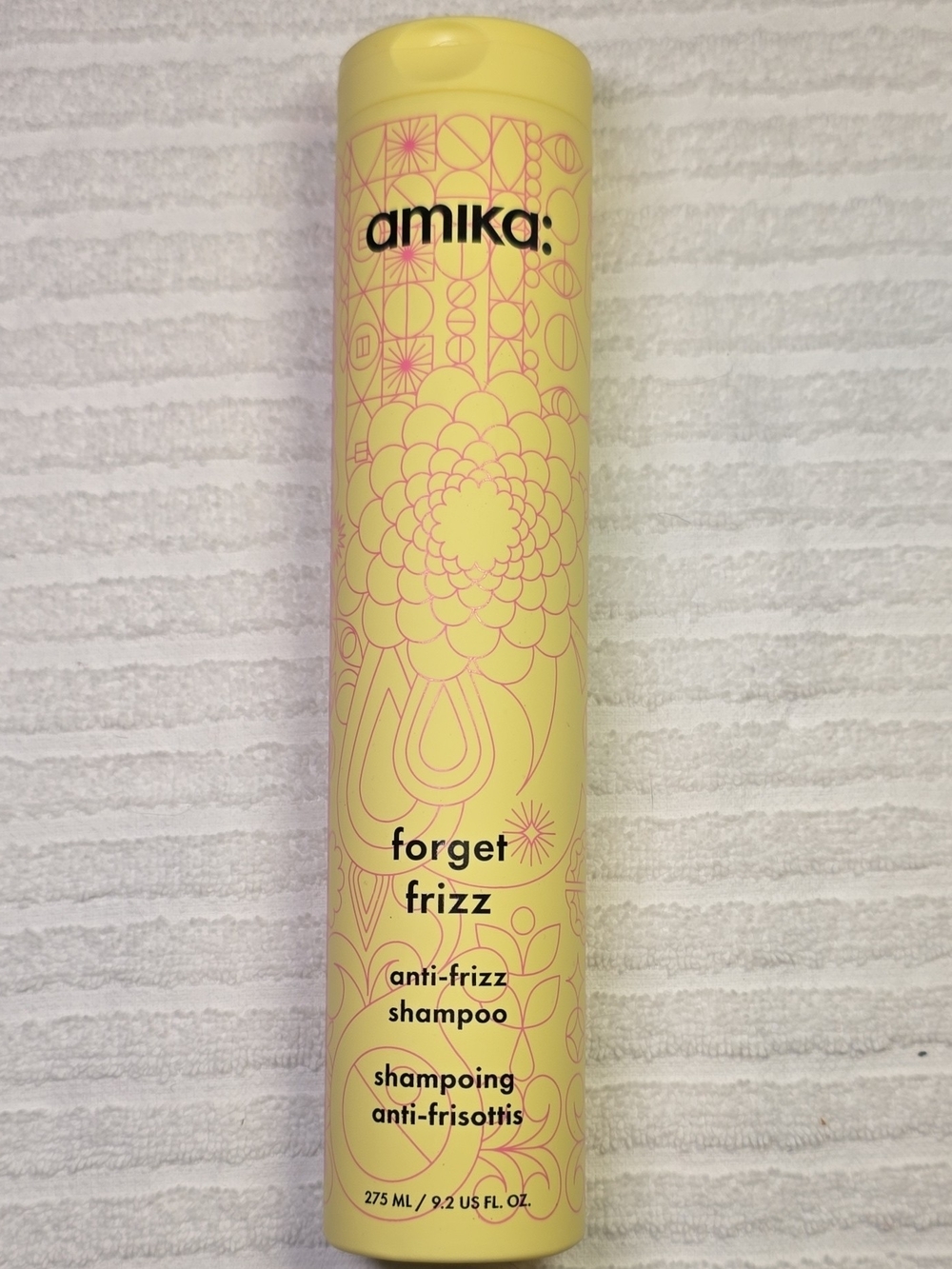 amika Forget Frizz Anti-Frizz Shampoo - Yellow